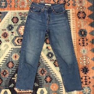 Levi’s wedgie jeans